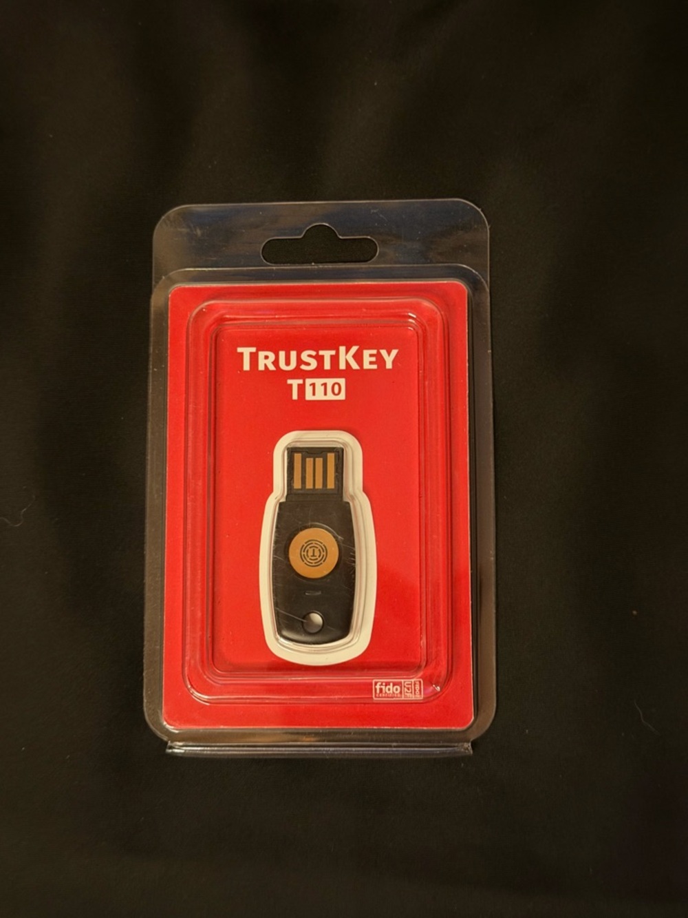 TrustKey T110 USB Security Key - Black